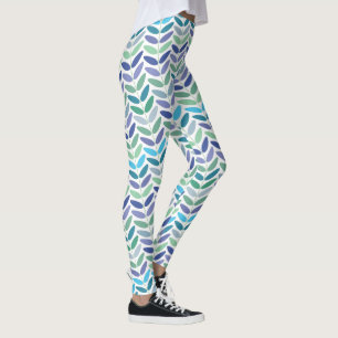 Nature Lover Floral Branch Pattern Leggings
