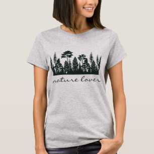 Nature Lover Forest Trees Women's T-Shirt