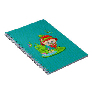 Nature Lover Frog Faery Notebook