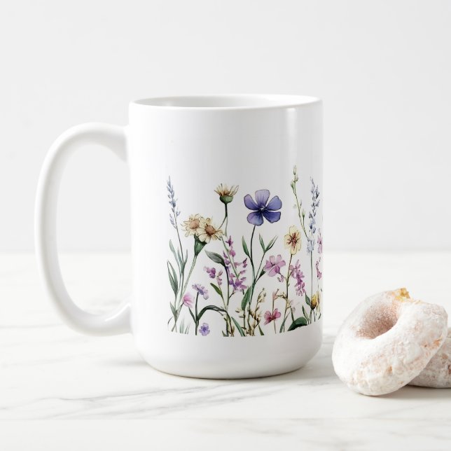 Nature Lover Gift 🌼 coffee mug 15oz (With Donut)