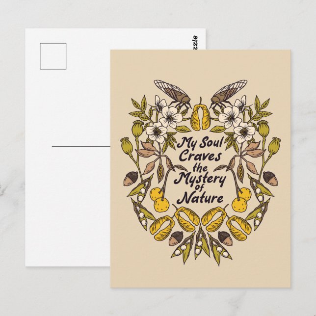 Nature Lover Insect Postcard (Front/Back)