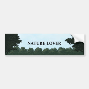 nature lover landscape panorama bumper sticker