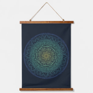 Nature Lovers Mandala Art Mandalas Design          Hanging Tapestry