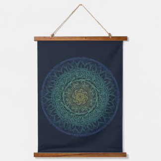 Nature Lovers Mandala Art Mandalas Design Hanging Tapestry
