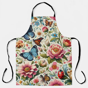 Nature lovers plants apron
