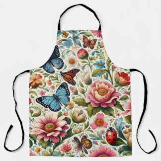Nature lovers plants apron