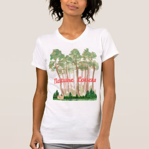 Nature lovers T-shirt