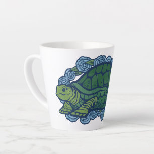 Nature Lovers Turtle Art Turtles                   Latte Mug