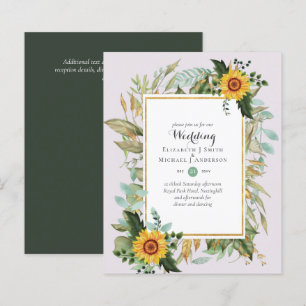 Nature Lovers Wedding Foral Greenery Rustic Boho