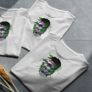 Nature Man Face Collage T-Shirt