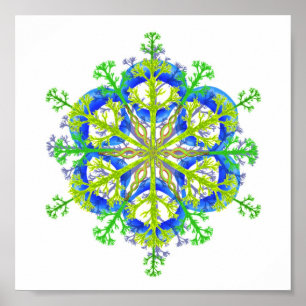 Nature Mandala 2 Poster