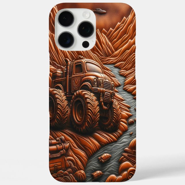 Nature Meets Adventure Truck Art Case-Mate iPhone Case (Back)