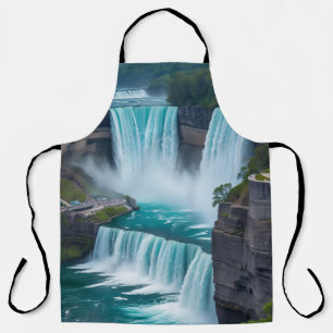 "Nature Meets Culinary – Niagara Falls Art Apron