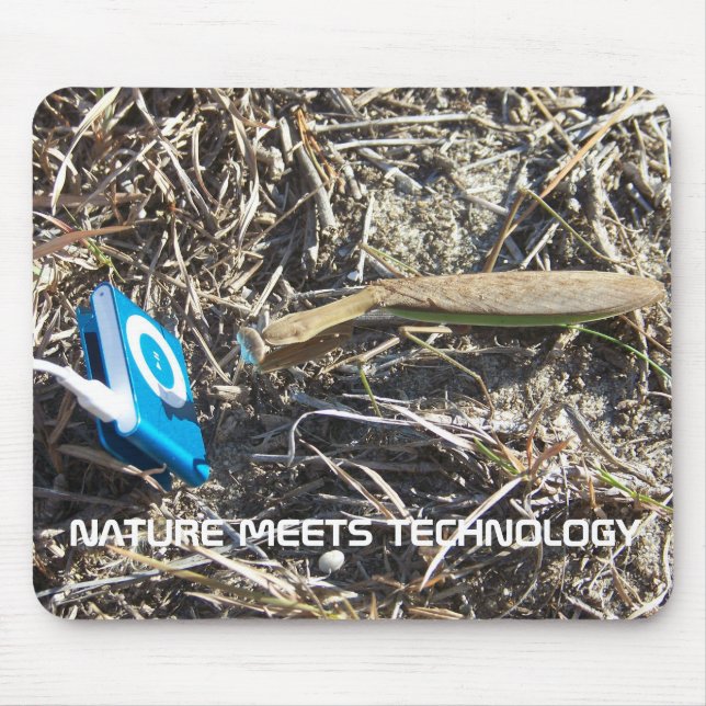 NATURE MEETS TECHNOLOGY MOUSE MAT (Front)