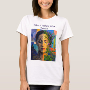 Nature Mends What Breaks – A Portrait of Renewal T-Shirt
