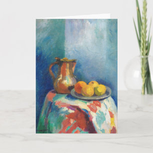 Nature Morte Au Pichet En Cuivre Henri Manguin Card