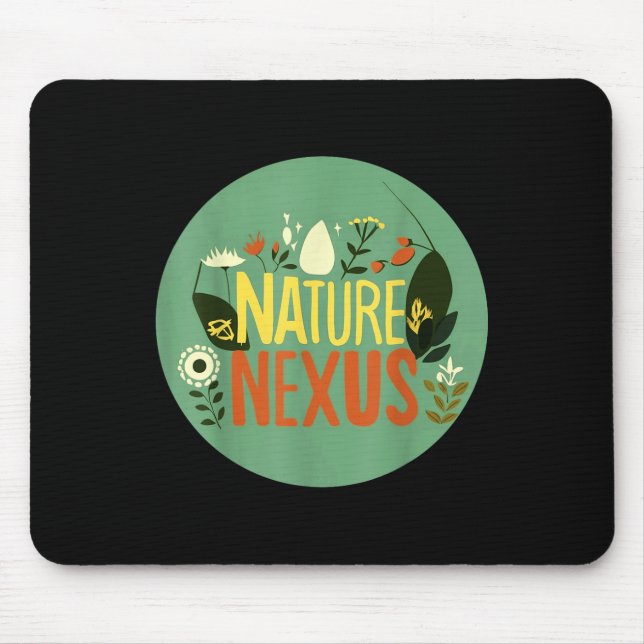 Nature Nexus - Harmonic Nature For Environmental P Mouse Mat (Front)