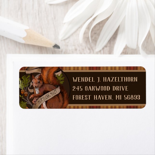 Nature Nut Squirrel Label (Insitu)
