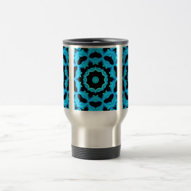 NATURE OCEAN BLUE TRAVEL MUG (Center)