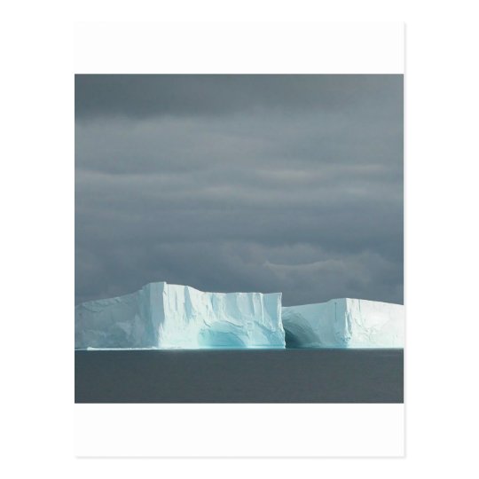 Nature Ocean Glacier Twins Postcard
