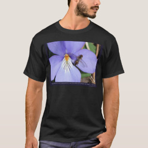 Nature Of  Love Birds-Foot Violet T-Shirt