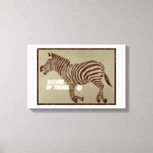 Nature of Things - 1966 promo graphic Canvas Print