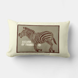 Nature of Things - 1966 promo graphic Lumbar Cushion