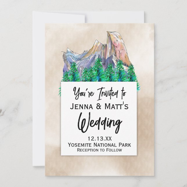 Nature Park Invitations (Front)