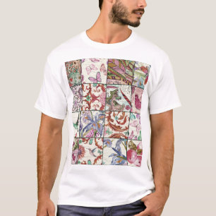 Nature Patchwork: Chic Seamless Background T-Shirt