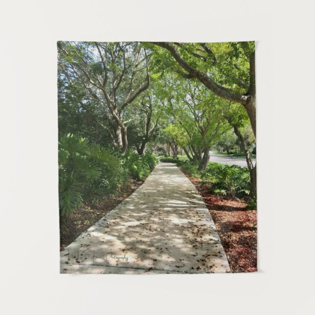 NATURE PATH WALL ART TAPESTRY (Front)