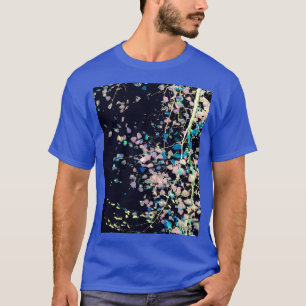 Nature Pattern 4 Birch Blue Graphic T-Shirt
