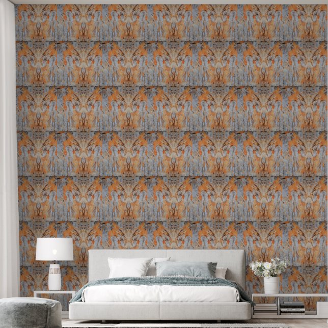 Nature Pattern Wallpaper (Bedroom)