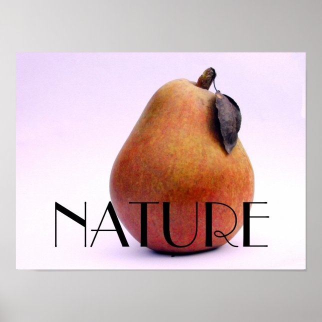 NATURE Pear Poster (Front)