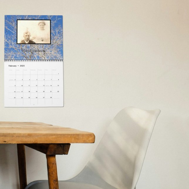 Nature Photo Family Photo Tree Calendar (Creator Uploaded)