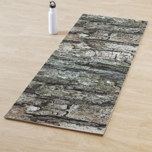 Nature Photo of Old Pine Bark Yoga Mat
