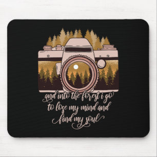 Nature Photograph Photography - And Into The Fores Mouse Mat