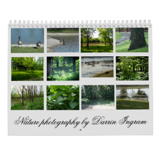 Nature photography calendar