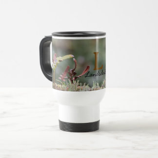 Nature Photography Family Name Monogram Travel Mug