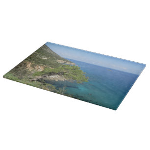 Nature Photography Mediterranean Mountain & Sea  Cutting Board