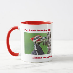 Nature Photography Pileated Woodpecker Birder  Mug