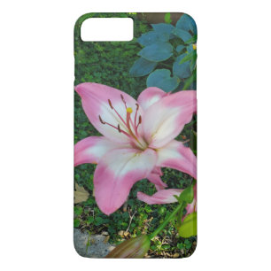 Nature Photography Pretty Pink Lily Flowers iPhone 8 Plus/7 Plus Case