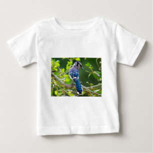 Nature Photography Shy Blue Jay Apparel Gifts Baby T-Shirt