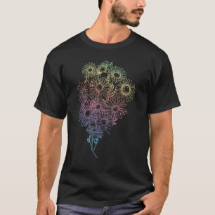 Nature Plant Botanical Garden Flower Colourful Dai T-Shirt