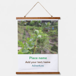 Nature plants photography beach water travel name hanging tapestry