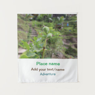 Nature plants photography beach water travel name tapestry