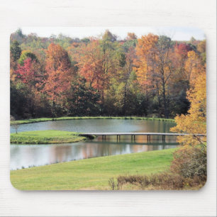 NATURE: POND AND WOODS MOUSE MAT