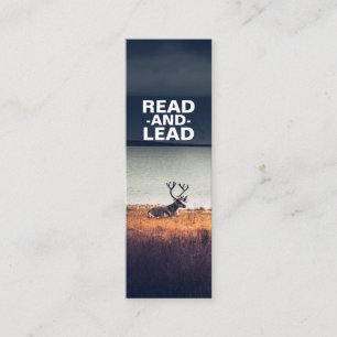 Nature Portrait Bookmark Mini Business Card