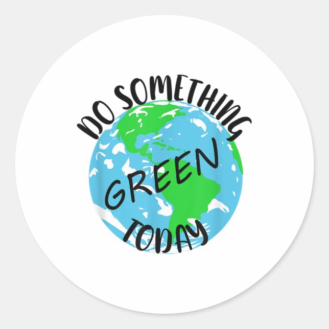 Nature Protection, Air Conditioning Heating, Envir Classic Round Sticker (Front)