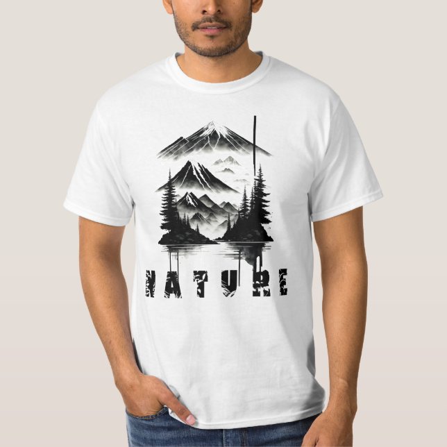 nature protection design T-Shirt (Front)