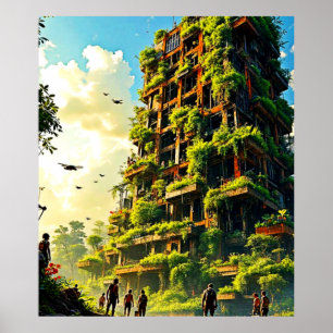 Nature Reclaims Urbanity Poster